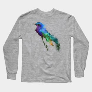 Blue Headed Hummingbird Long Sleeve T-Shirt